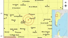 Tembló en La Rioja y se percibió intensamente en San Juan