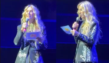 “Todos ustedes van a estar dándole su luz”: Cris Morena reapareció en público