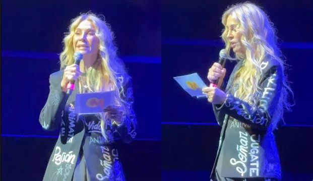 “Todos ustedes van a estar dándole su luz”: Cris Morena reapareció en público