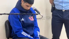 Crimen de Díaz en Chimbas: con la cabeza baja, el detenido se sentó ante el juez