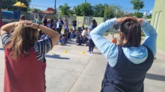 San Juan realizó su primer Simulacro de Sismo: así lo vivieron los niños y docentes