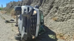 Volcó una trafic en alta montaña y dos mujeres resultaron heridas