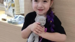 Reencuentro emotivo: encontraron el peluche de la pequeña sanjuanina
