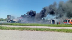 Impresionante: dos muertos tras violento choque frontal de camiones