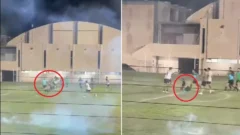 Liga universitaria: brutal ataque de 3 futbolistas a un árbitro en El Palomar