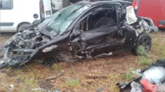 Destino trágico: escapaba de la Policía tras robar, chocó y murió