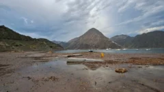 Crecientes en dique Punta Negra: definirán nuevas zonas seguras para los prestadores turísticos