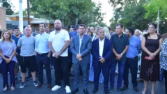 Rivadavia estrenó pavimentación en calle Manuel Zavalla y hubo esperado anuncio