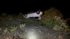 Trágico vuelco en Ullum: identificaron al conductor fallecido