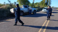 Violenta persecución a disparos en Sarmiento