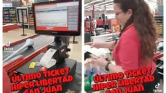 Emotivo cierre de Hiper Libertad en San Juan: el momento exacto del “último ticket” del supermercado