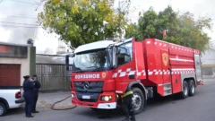 Incendio y susto: una abuela sanjuanina se salvó tras prender una estufa
