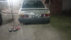 Juntos en el delito: una pareja cayó en Rawson por robar un auto