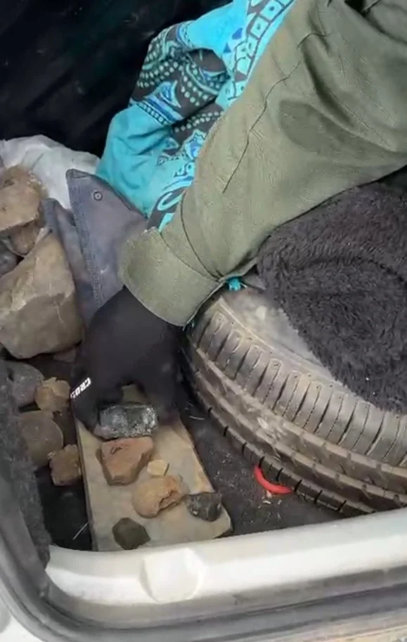 hallan_piezas_petreas_ammonites_cuando_controlaron_un_automovil hallan_piezas_petreas_ammonites_cuando_controlaron_un_automovil