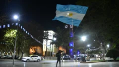 San Juan se viste de celeste y blanco para el estreno de Argentina en el Mundial