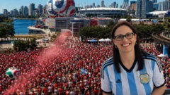 “Nada se compara con la pasión de San Juan”: la sanjuanina que vive el Mundial desde Canadá