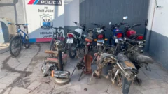 Catorce allanamientos, motos adulteradas y un taller clandestino en la mira de la Policía