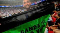 “Inexplicable y único”: Matías, el sanjuanino de corazón verdinegro que conquistó amistades en el Mundial