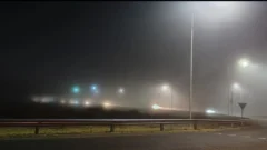Niebla sorpresa complicó el tránsito en varios sectores de San Juan