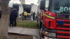 Un incendio en una vivienda de Chimbas activó un amplio operativo