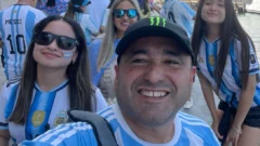 “Emociona la pasión que le pone cada argentino”: Willy, el sanjuanino que vive con euforia el Mundial