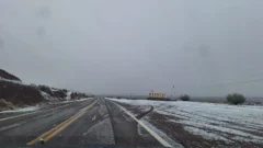 Urgente: emiten “alerta crítico” por nevadas en una parte de San Juan