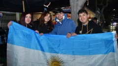 Mirá quiénes alentaron a la Selección en el corazón de San Juan