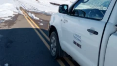 El temporal de nieve afecta la Ruta 150: Vialidad mantiene activo el operativo invernal