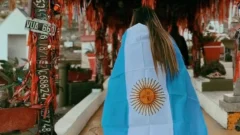 San Juan palpita la final del Mundial: promesas, camisetas y fe en la Difunta Correa