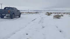 El temporal de nieve dejó familias asistidas y máxima precaución en rutas de San Juan