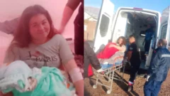 Con ayuda de un policía y una enfermera, una mujer dio a luz en su casa de Pocito