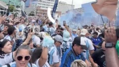 Una marea argentina copó el estadio en Atlanta