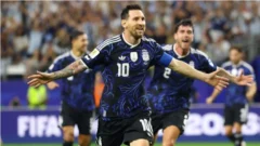 Argentina, de azul ante Inglaterra
