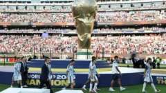 Sin festejos, habrá recepción protocolar para la Selección Argentina